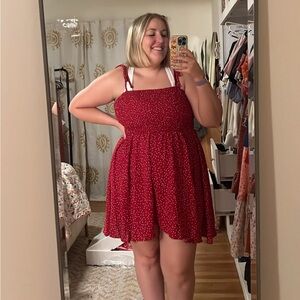 Amazon Red Polka Dot Sundress